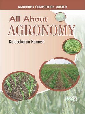 cover image of Agronomy Competition Master